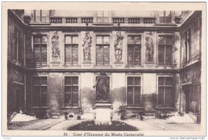 Cour d'Honneur Du Musee Carnavalet, Paris, France, 1900-1910s