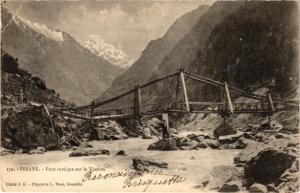 CPA OISANS - Pont rustique sur le VÉNÉON (241607)