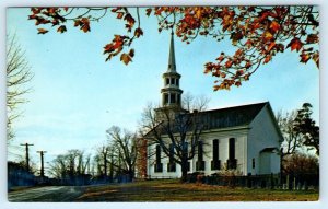 MENDHAM, NJ New Jersey ~ FIRST PRESBYTERIAN CHURCH 1965 Morris County Postcard