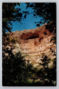 Montezuma National Monument Vintage Postcard Posted 1974 Arizona