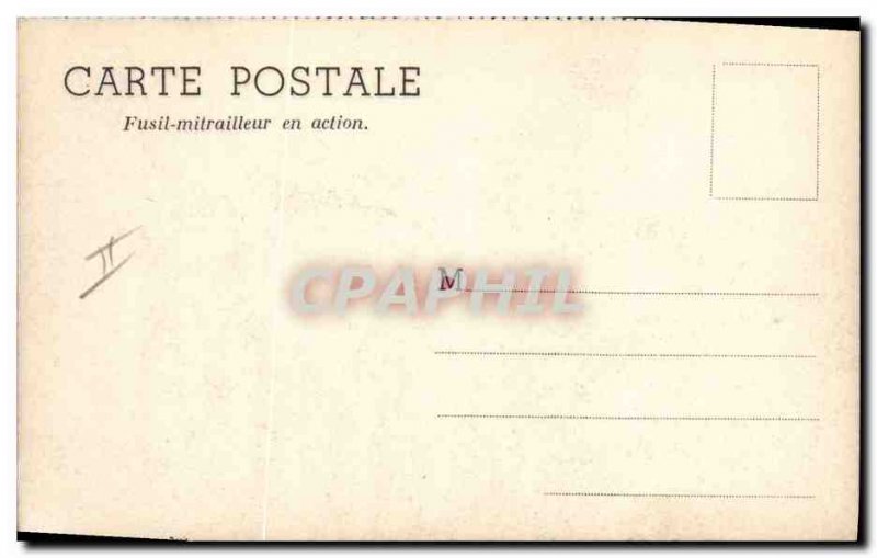 CPM Army machine gun in action