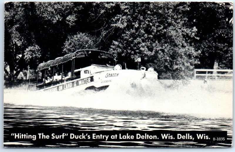 Hitting The Surf, Duck's Entry at Lake Delton - Wisconsin Dells, Wisconsin