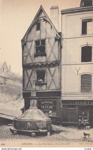 ANGERS, France,1910-1920s, La Fontaine Pied-Boulet