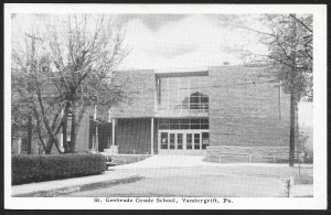 St Gertrude Grade School Vendergrift Pennsylvania Unused c1940s