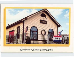Postcard Goodspeed's Station Country Store, Haddam, Connecticut