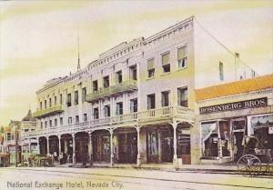 National Exchange Hotel Nevada City Califonia