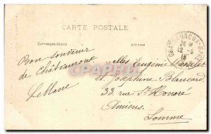 Chateauroux Old Postcard Notre Dame Church