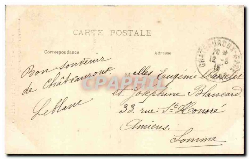 Chateauroux Old Postcard Notre Dame Church