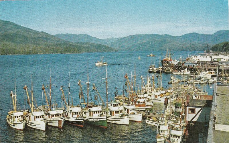 Canada British Columbia Priince Rupert Waterfront 1972 sk4869