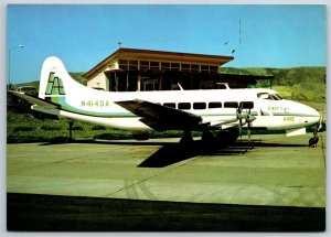 Airplane Postcard Swift Aire Lines Airways Airlines DH Riles Heron 114 GC49