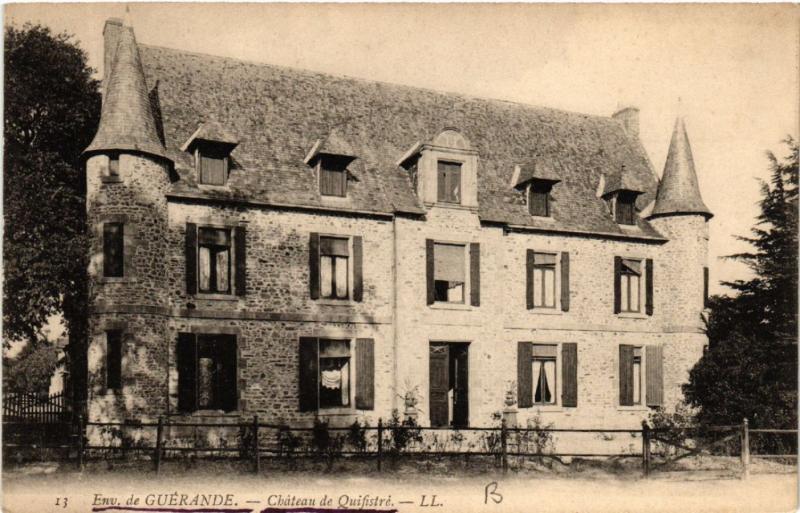 CPA Env. de Guerande - Chateau de Quifistre (587966)