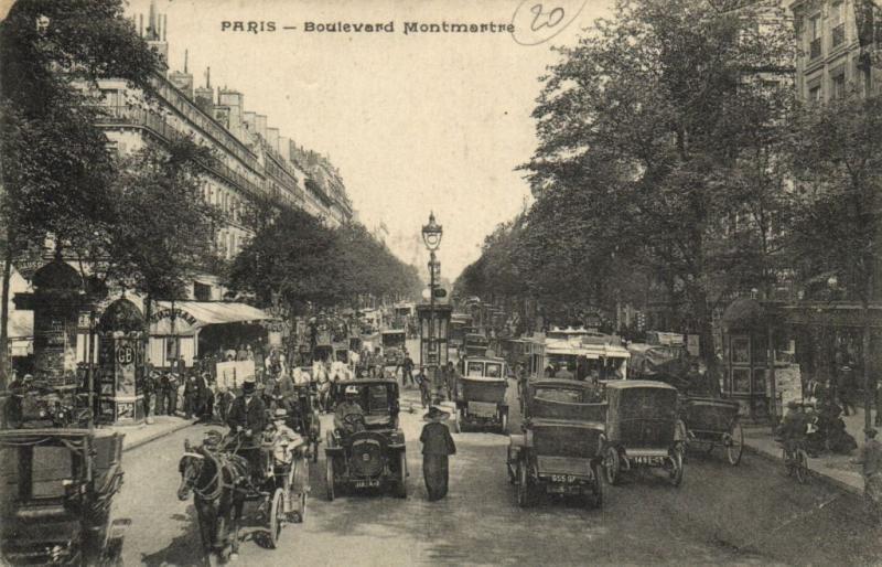 CPA Paris 9e - Boulevard Montmartre (78233)