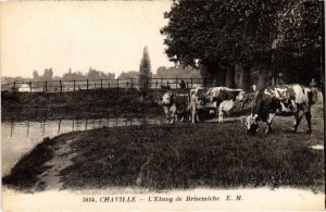 CPA CHAVILLE L'Etang de Brisemiche (1323029)