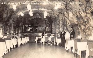 D68/ Foreign Postcard c1940s Nogales Sonora Mexico Cavern Cafe Underground RPPC