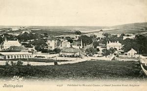 UK - England, Rottingdean, Panoramic View