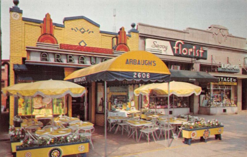 Washington DC Arbaugh's Restaurant Vintage Postcard AA59959