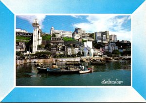 Brasil Salvador Model Market's Harbour Visconde de Cairu Square and Lace...