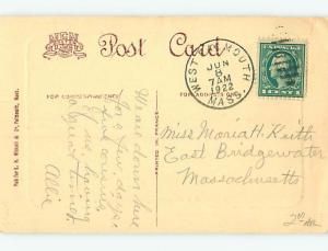 Divided-Back WATER SCENE Cape Cod - Falmouth Massachusetts MA hk3163