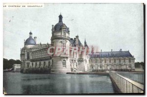 Old Postcard The Chateau de Chantilly