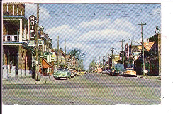 King Street, Sturgeon Falls Ontario, Used 1953