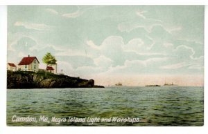 ME -  Camden. Negro Island Lighthouse