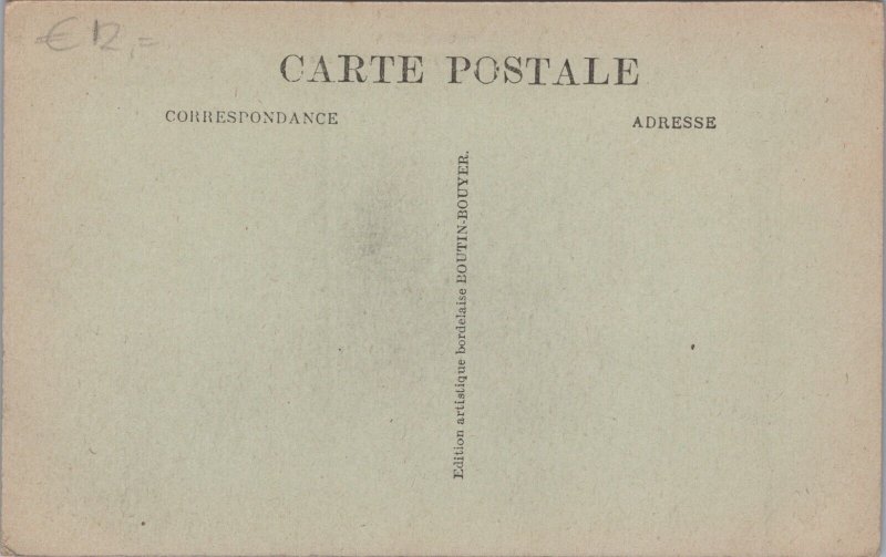 Morocco Casablanca Bab Marrakech Vue Intérieure Vintage Postcard  C284