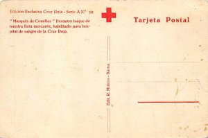 Marques De Comillas Red Cross Ship French Line Ship 