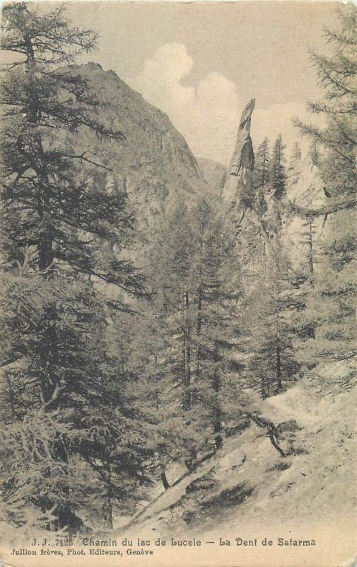 Chemin du lac de Lucele - La Dent de Satarma 