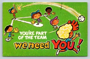 1979  Rally Day   Sunday School  Schenectady  New York   Postcard