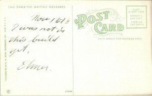 Postcard IN Valparaiso Medical Building Valparaiso University 1918 F6