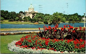 Vtg 1960s St Catherine's Church Spring Lake New Jersey NJ Postcard