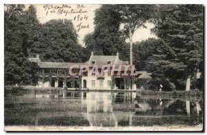 Versailles Old Postcard Petit Trianon Park House Queen