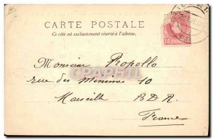 Postcard Old Ship Boat Italy Marseille