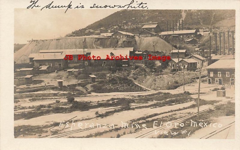 Mexico, El Oro, RPPC, Esperanza Mining Company Mine, View No 1 