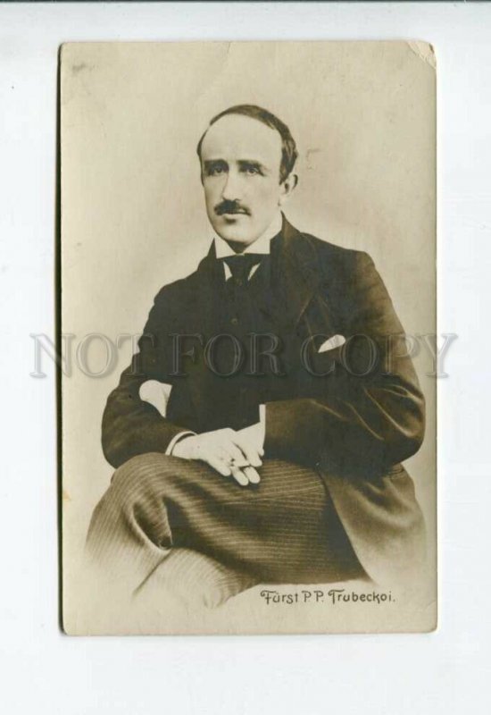 3156769 Prince Paul TROUBETZKOY artist sculptor Vintage PHOTO