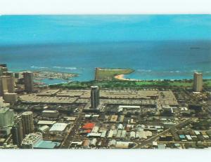 Unused Pre-1980 AERIAL VIEW OF TOWN Honolulu Hawaii HI n2120@