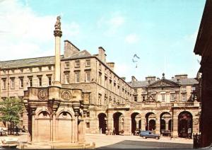 Scotland Edinburgh Mercat Cross Royal Mile 1983