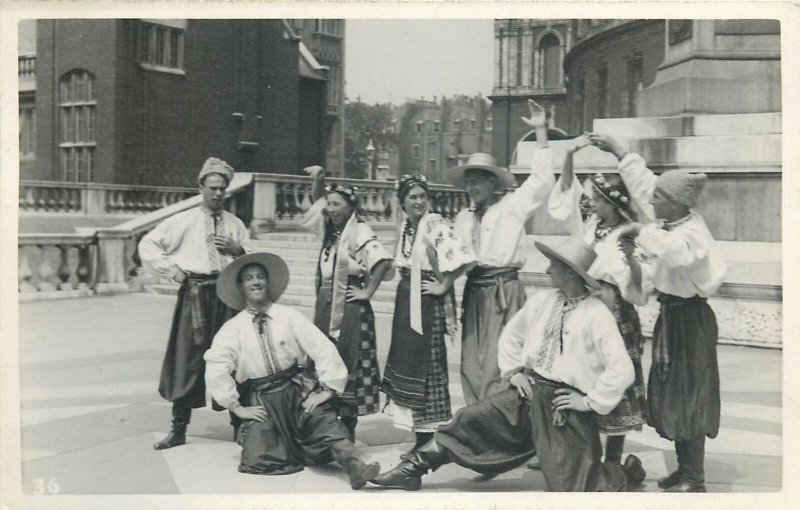 International Folk Dance Festival Exhibition London 1935 ethnic folklore Ukraine