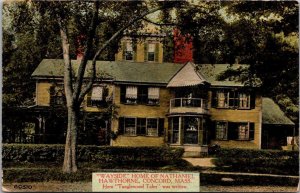 Massachusetts Concord Wayside Home Of Nathaniel Hawthorne