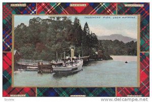 Clans border , Trossachs Pier, Loch Katrine , Scotland , 00-10s