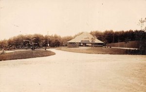 Salem New Hampshire Canobie Lake Park Bowling Alley Real Photo Postcard AA83124