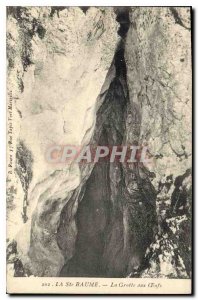 Postcard Old La Ste Baume The Cave eggs