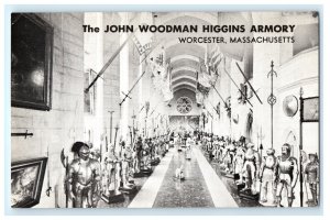 Higgins Armory Worcester MA Massachusetts Postcard (EY19)