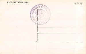 L160 Germany MARQUARTSTEIN  village panorama vintage postcard