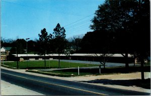 Vtg Park Motel Mcrae Georgia GA Telfair County Postcard