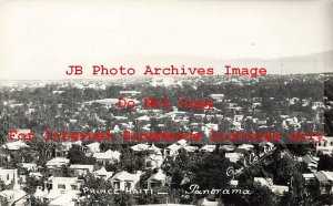 Haiti, Prince, RPPC, Panorama View Of City, Photo