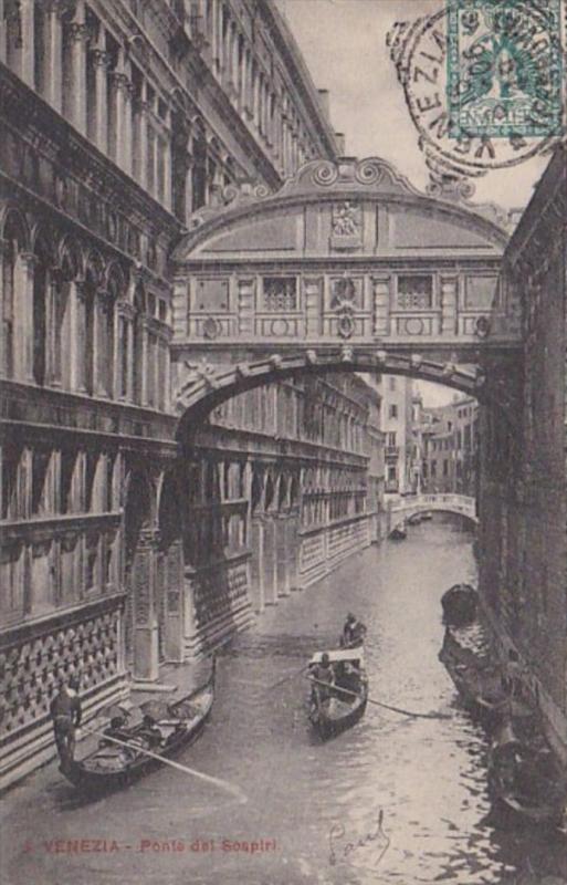 Italy Venezia Ponte dei Sespiri 1919