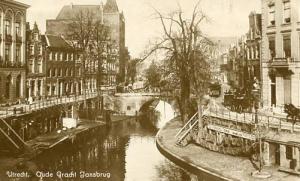 Netherlands, Holland - Ultrecht, Old Gracht Jansbrug