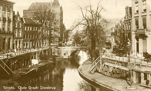 Netherlands, Holland - Ultrecht, Old Gracht Jansbrug