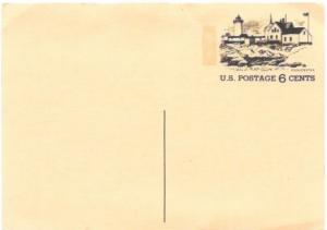 US Postcard Mint. Gloucester, Lighthouse.  Issued in 1972.
